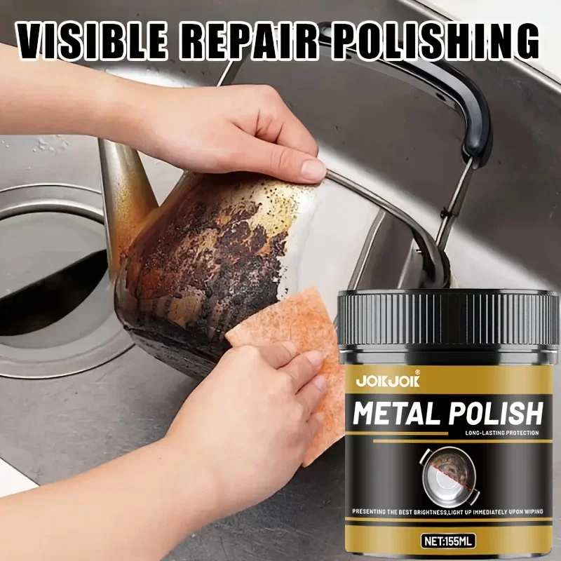 Metal Polishing Agent - Rapid Bright Surface Repair, Suitable for Cars, Motorcycles, Bicycles, etc., Metal Surface Brightening