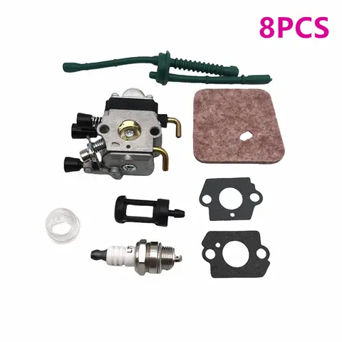 STIHL FS38 FS45 FS46 FS55 KM55 HL45 FS45C FS85 C1Q-S186A/C1Q-S143/C1Q-S153/C1Q-S71 용 고품질 기화기 키트 