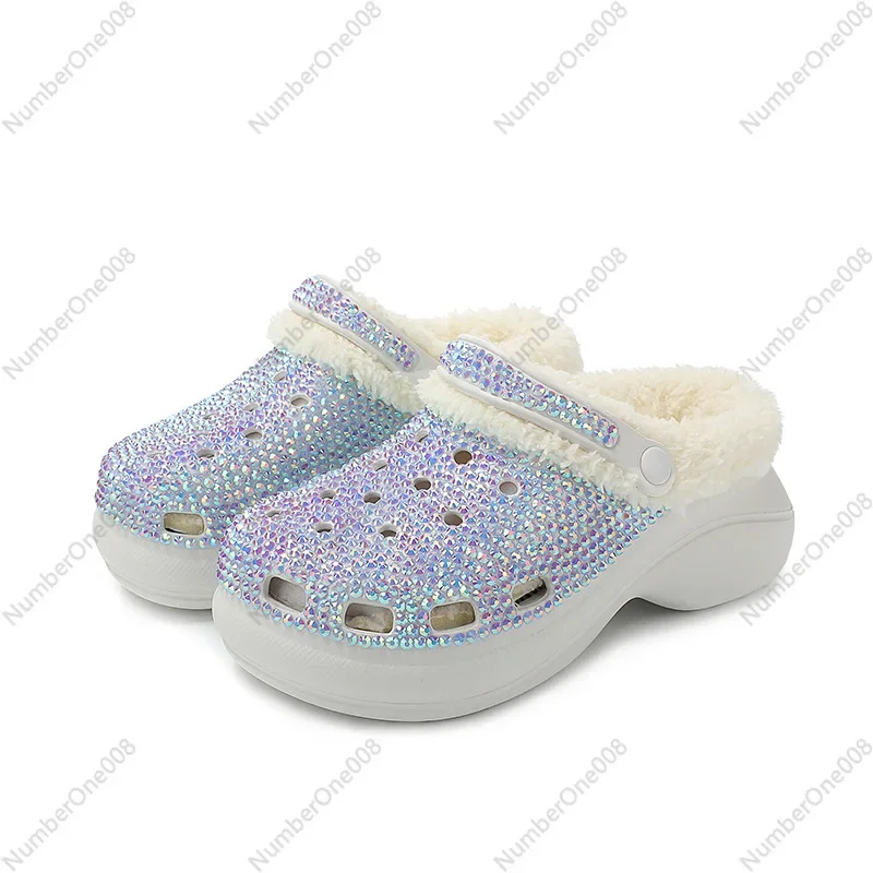 

Shoe Hole Shoes Thermal Slippers