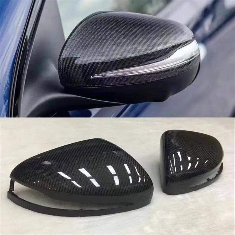 

For Mercedes Benz GLE53 GLE63 Coupe G63 W464 ReaI Carbon Fiber Rearview Mirror Shell Car Accessories Body kit