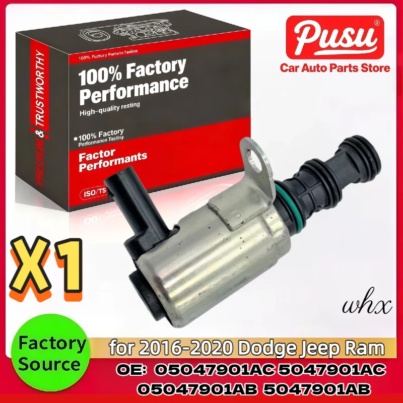 Válvula Solenoide del árbol de levas del motor para Jeep Grand Cherokee para Dodge Durango para Chrysler, parte 05047901AC, 2016-2023