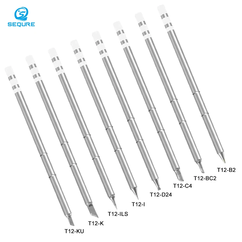 T12 Series Soldering Solder Iron Tips T12 Series Iron Tip For mss12 Si012 Oled Soldering Station Electric Soldering Iron