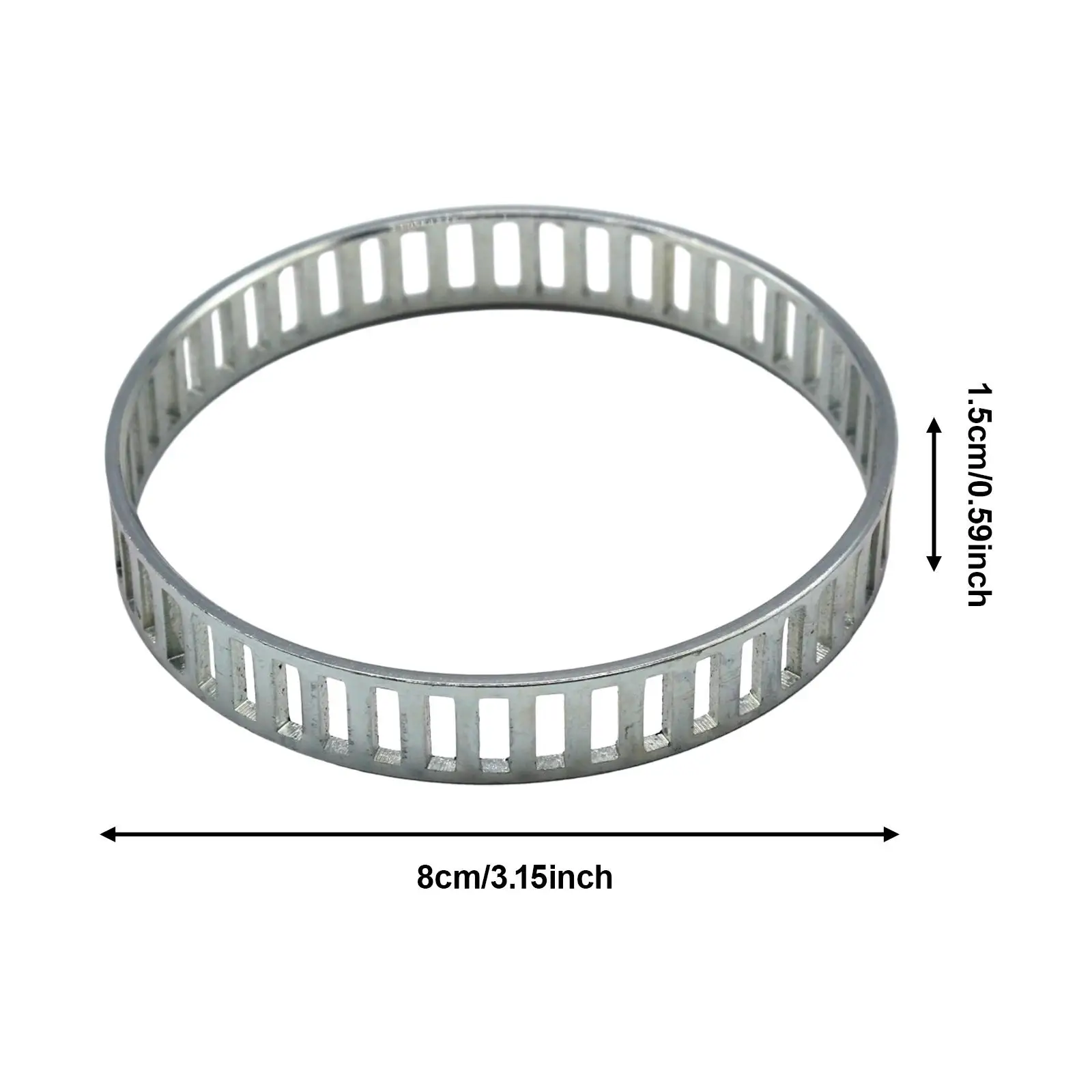 Easy to Install Car Drive Shaft Ring ABS Reluctor Sturdy Metal Repair Part for BMW E87 Series 1 ABS Control Module