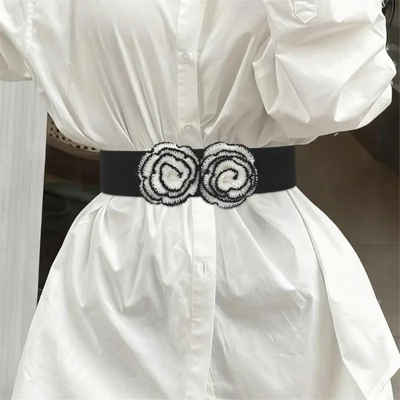 Ceinture extensible, conception d'ajustement élastique, Occasion formelle décontractée