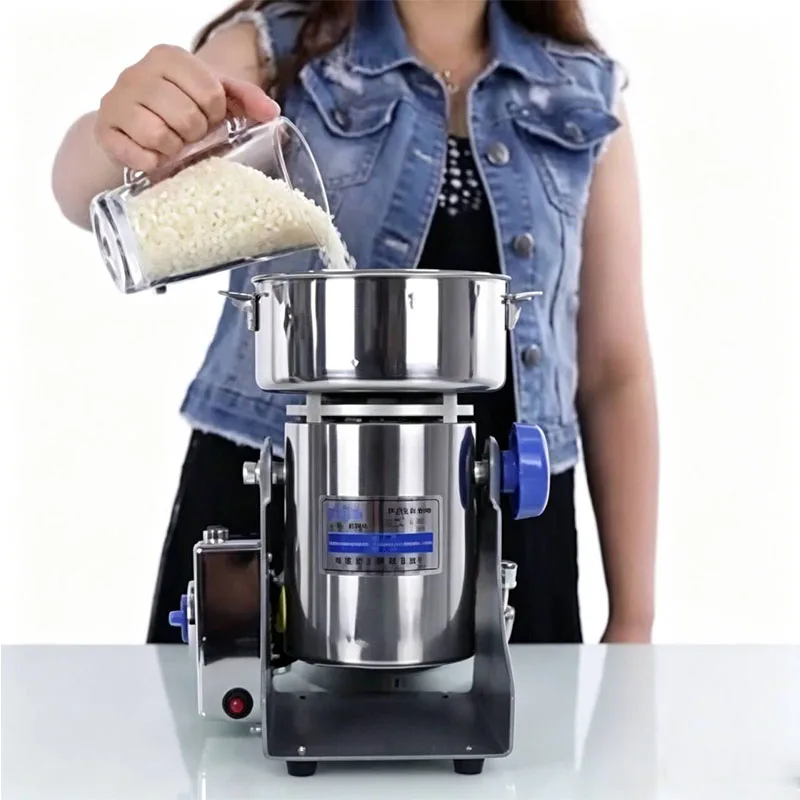 New Multifunctional Grinder Cereals Medicinal Materials Spices Powder Crusher Stainless Steel Coffee Grinder