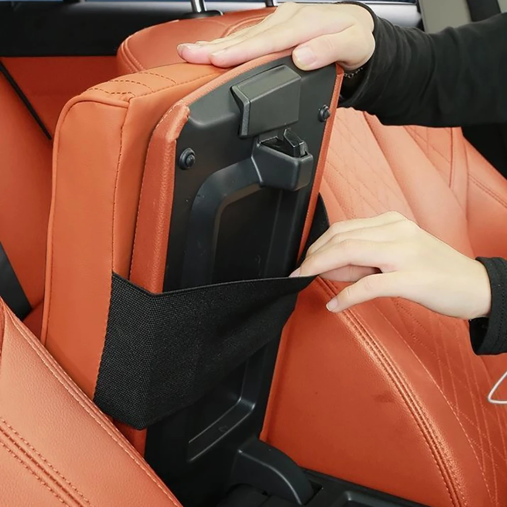 Car Leather Armrest Box Height Increase Pad Central Armrest Protection Kit Accessories Fit For BAIC JISHIi Rox 01 Polestone 01 - Image 6