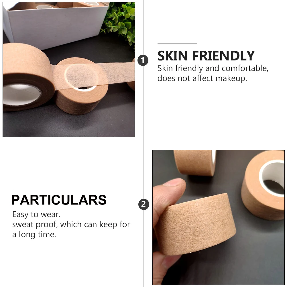 

2pcs Invisible Stickers Skin Color Lightweight Non Woven Fabric Waterproof Sweat Proof Lasting Cover