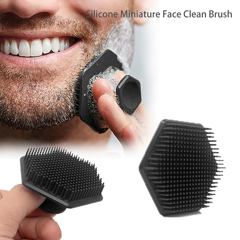 Silicone Facial Cleanser Facial Brush Miniature Face  Clean Massage Scrub Brush