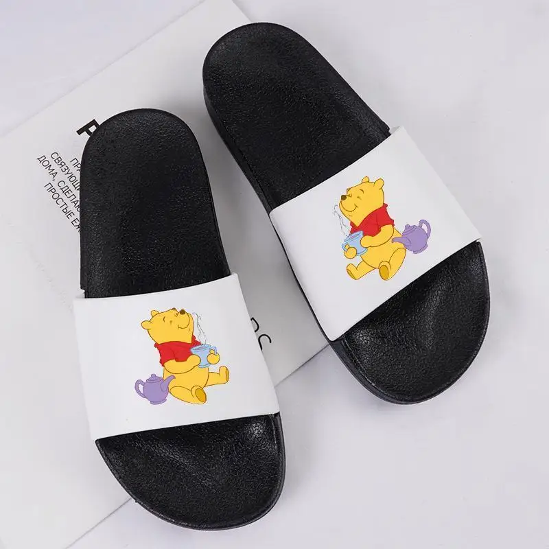 Winnie-Pantoufles d'Niket d'Extérieur pour Homme, Chaussures de Personnalité Créatives, Couple, Parent-enfant, Dessin Animé Mignon, OChaînes, Été, Automne