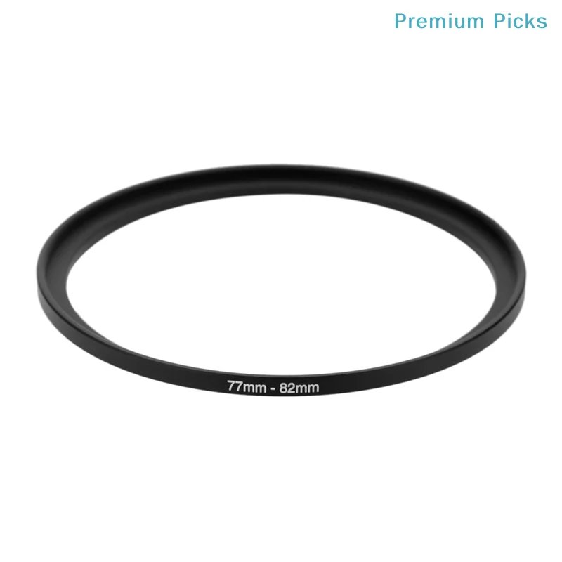 portable77mm-82mm 77 to 82 Step Up Ring Filter Stepping Adapter