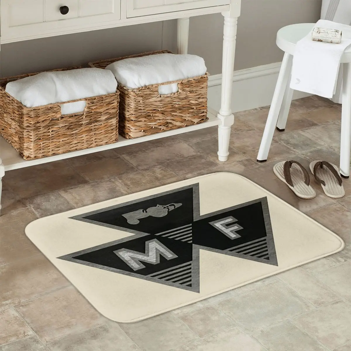 Massey Ferguson Tractor Anti-slip Doormat Floor Mat Absorbent Mat Carpet Rug for Kitchen Entrance Home Bedroom Footpad Mats