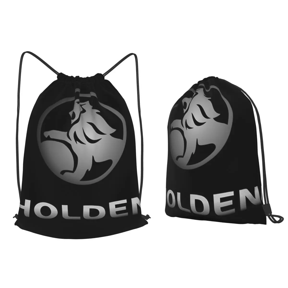 Best Edition Holden Logo Essential Backpacks Multi-function Drawstring Bags Sports Bag Book Bags for Man Woman Students