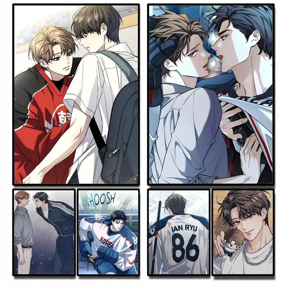 Kpop Melting Point Poster High-definition poster stickers, suitable for bedroom, living room, home decoration