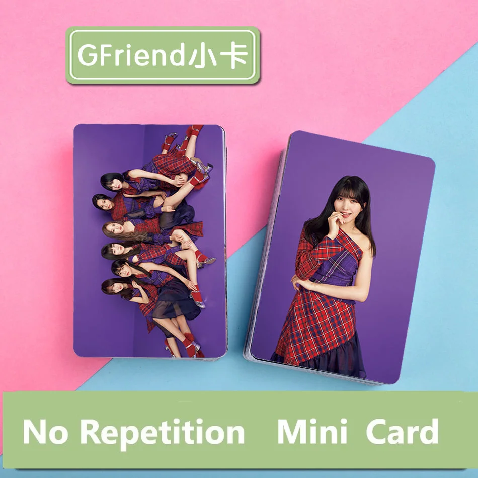 

Series3 GFriend So Won Ye Rin Eun Ha Yu Ju Sin B Um Ji Group Plus Single Mini Card Wallet Lomo Card With Photo Album Fans Gift