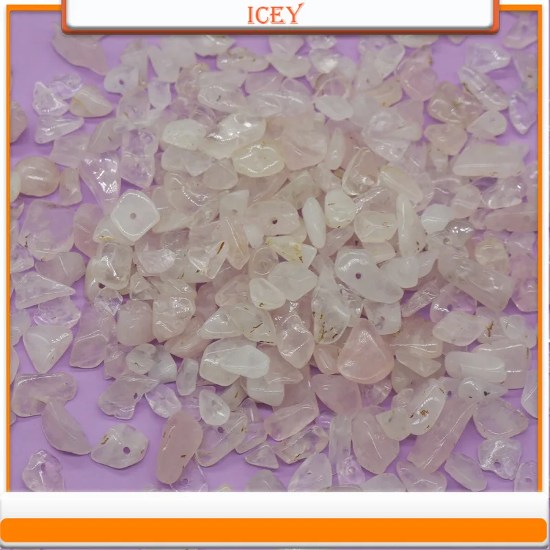 Icey 10pcs Loose Beads Powder Crystals 5-8mm Crushed Stones Porous Crushed Stones Gemstones Scattered Beads Irregular Beads