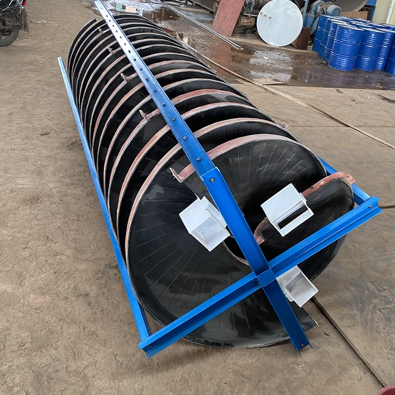 

Gold Mining Spiral Concentrating Machine Customizable Spiral Separators Gravity Rotary Chute Equipment for Tin Recovery