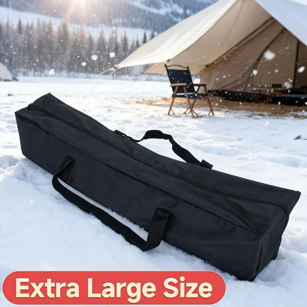 Bild 3: Extra große Reisetasche mit Reißverschluss, perfekt zum Aufbewahren von Reise-, Camping- und Sportausrüstung, ideal für Camping und Outdoor-Aktivitäten.
