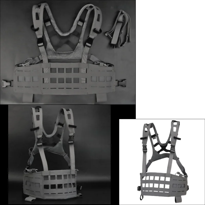جهاز الصدر للمغامرة | منصة تروس متوافقة مع MOLLE، تصميم SPC خفيف الوزن | للأنشطة الخارجية جهاز الصدر #1