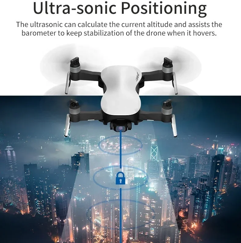 JJRC New AURORA JJRC X12 Quadcopter Drones with 5G 1080P  HD Optical Flow 25Mins Flying Time Stabilizing Gimbal