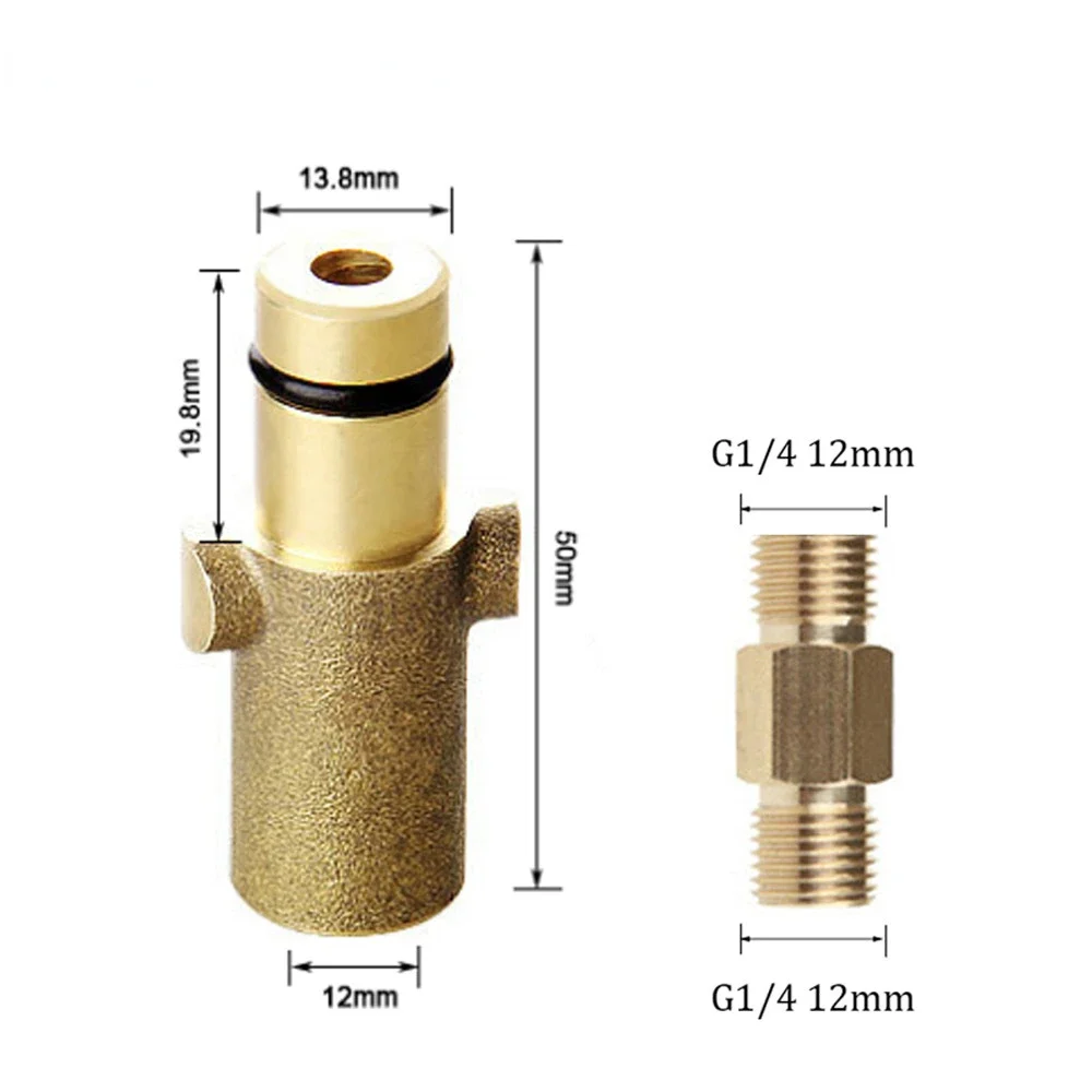 

High Pressure Washer Adapter For Nilfisk Gerni Series Connection For Snow Foam Lance Foam Generator Gun Car Washer