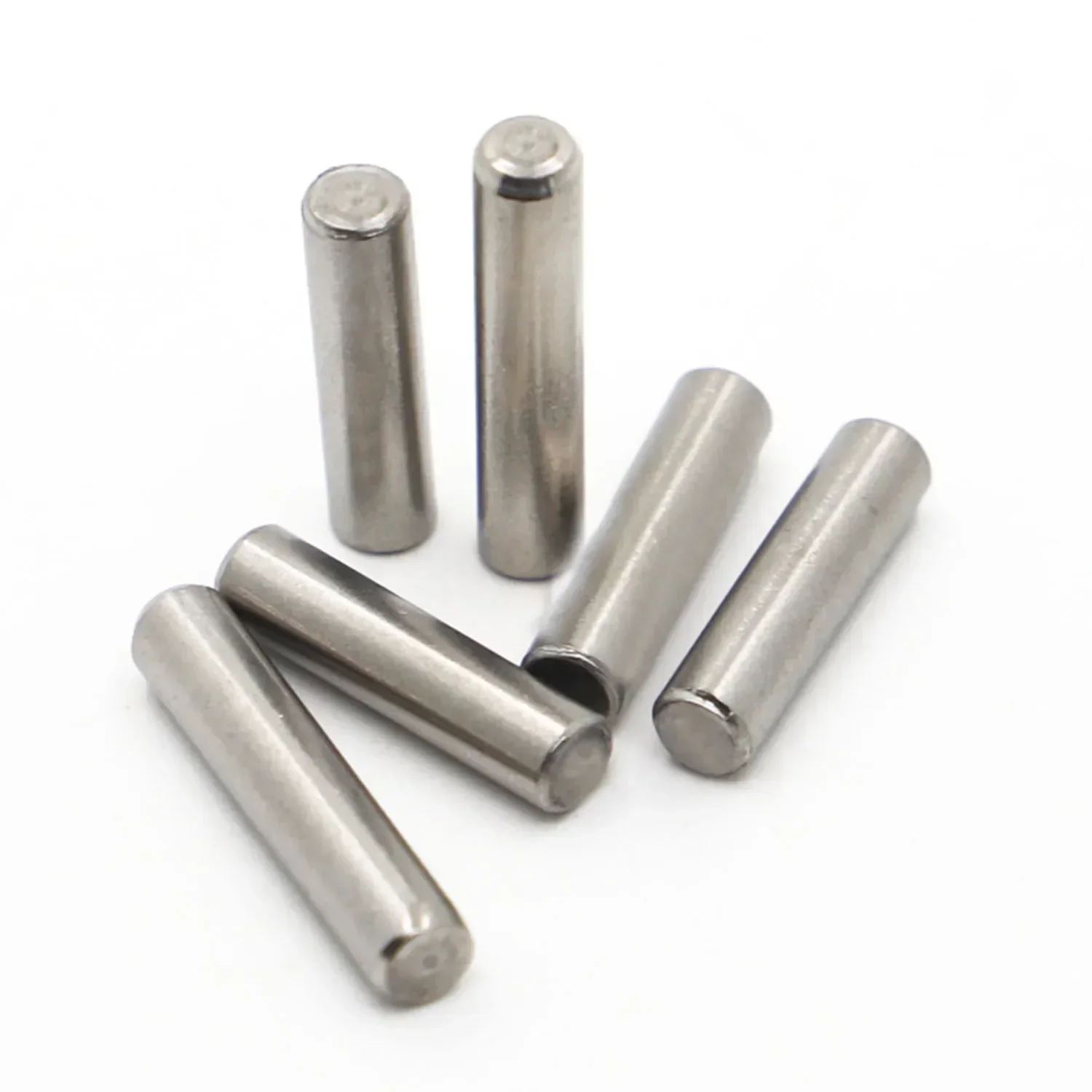 M0.8 M1 M1.5 M2 M2.5 M3 M4 M5 M6 M8 M10 304 Stainless Steel Cylindrical Pin Locating Dowel Fixed Shaft Solid Rod GB119