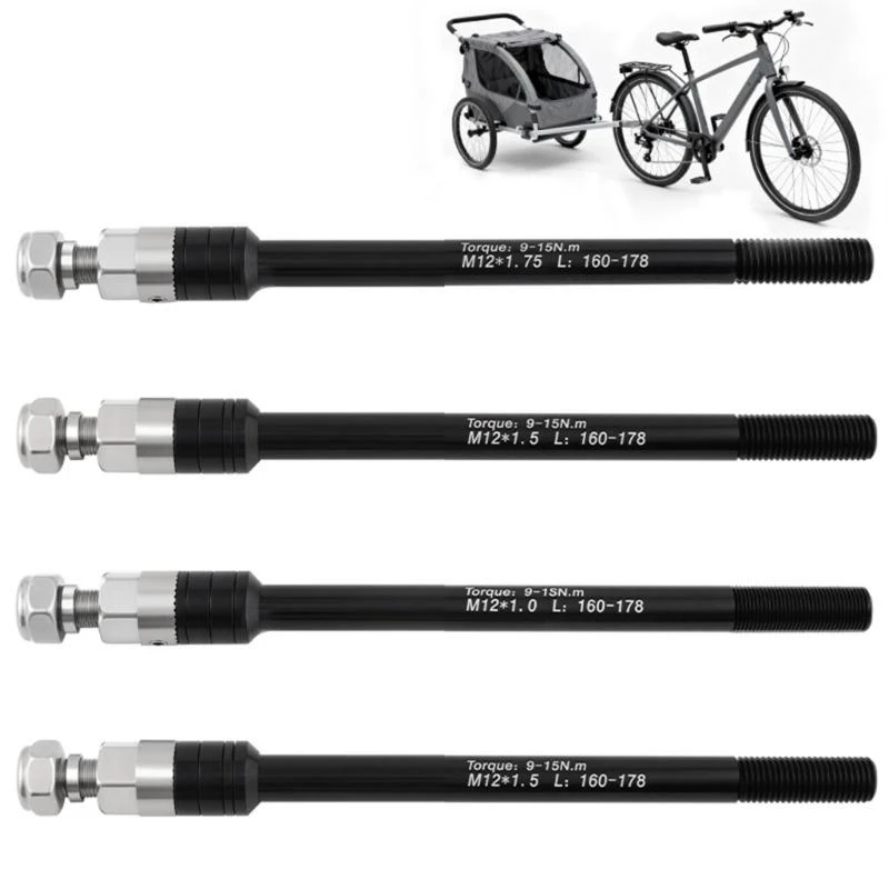 

High Strengths Steel Axles Quickly Release Skewer Anti Thefts Locking Compatibility with Most Bicycles Hubs 69HD