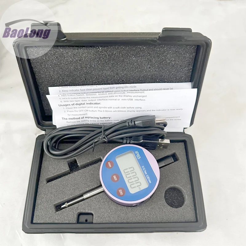 New IP65 Touch Screen High-precision 0.001mm Digital Micrometer
