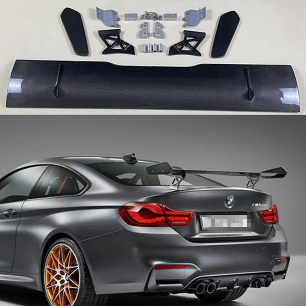 

For BMW F82 F80 M2 M3 M4 M5 M6 GTS style high quality ABS material / carbon fiber rear spoiler car styling