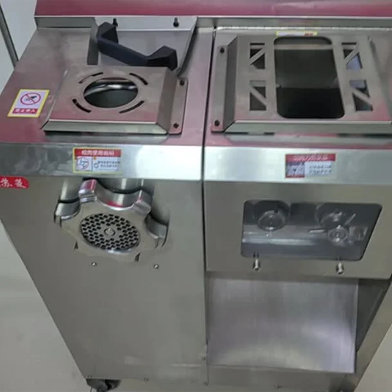 Electric Vegetable Slicer Grinder Sausage Filler Meat Cutting   Machine