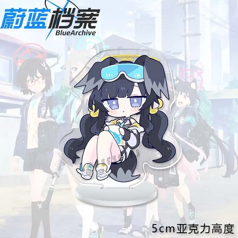 Anime Blue Archive Takanashi Hoshino Acrilico Modello di supporto Piastra Decorazione Scrivania Figura Display Amico Regali Accessorio