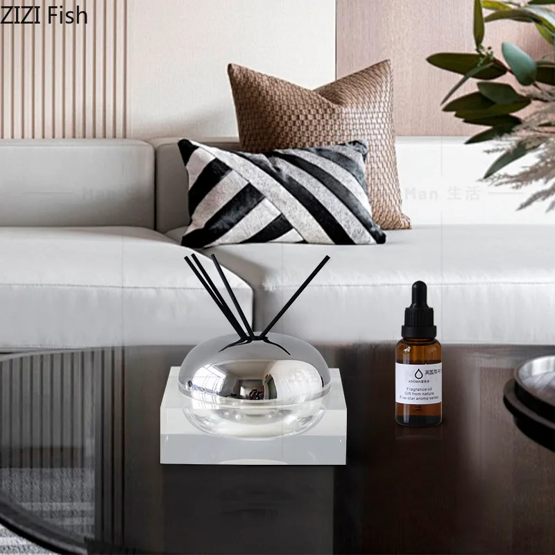 Fire Free Aroma Diffuser Ornament Aromatherapy Bottle Art Sculpture Displaying Statues Aromadiffuser Home Decoration Crafts