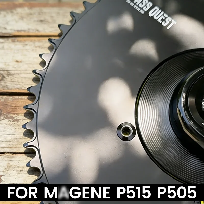For Dura Ace 9000 Chainring 110bcd 4 Arm Round Oval Chainring 36-60t For Magene Pes P505 P515 6800 Single Chainring Aero 11v 12v
