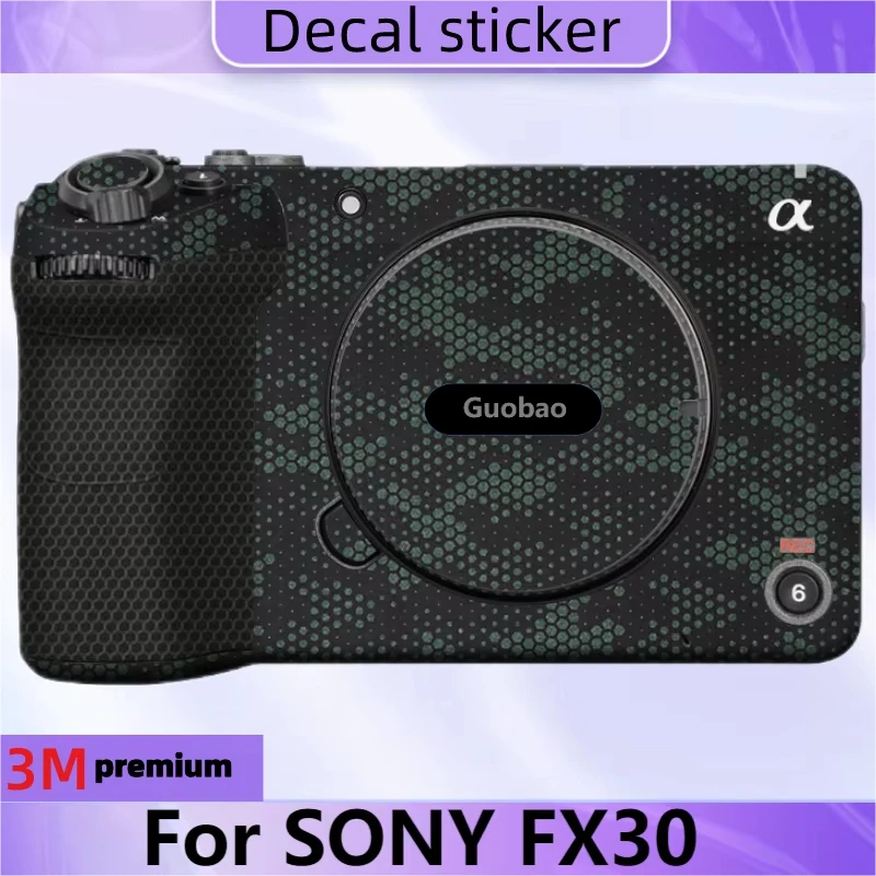 

For SONY FX30 Camera Sticker Protective Skin Decal Vinyl Wrap Film Anti-Scratch Protector Coat ILME-FX30 FX 30