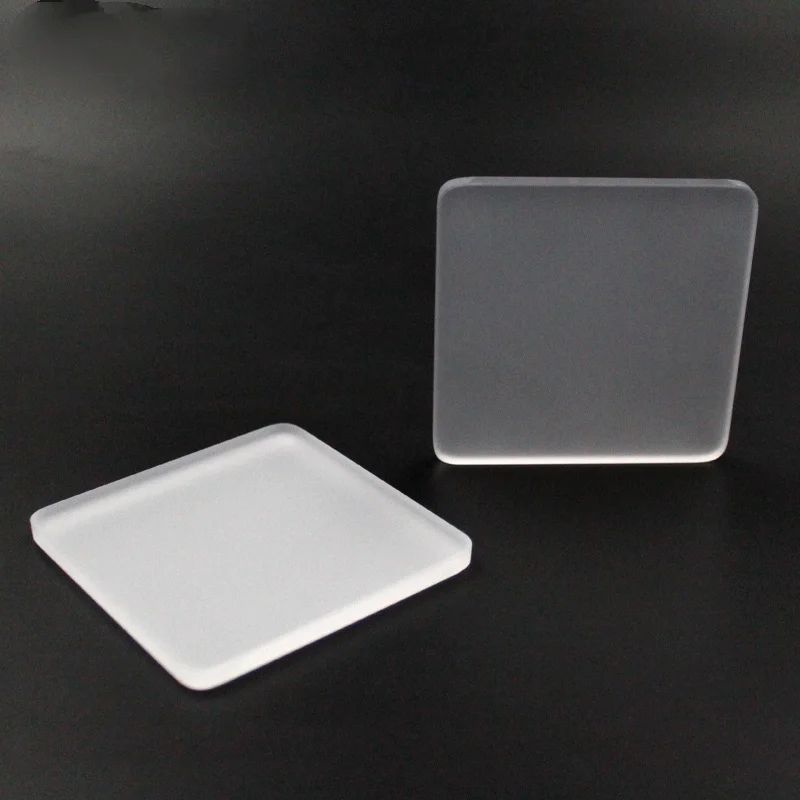 High Temperature Resistant Quartz Glass Sheet Square Observation Window Laboratory Custom High-Purity Matte Sheet Quartz Sheet