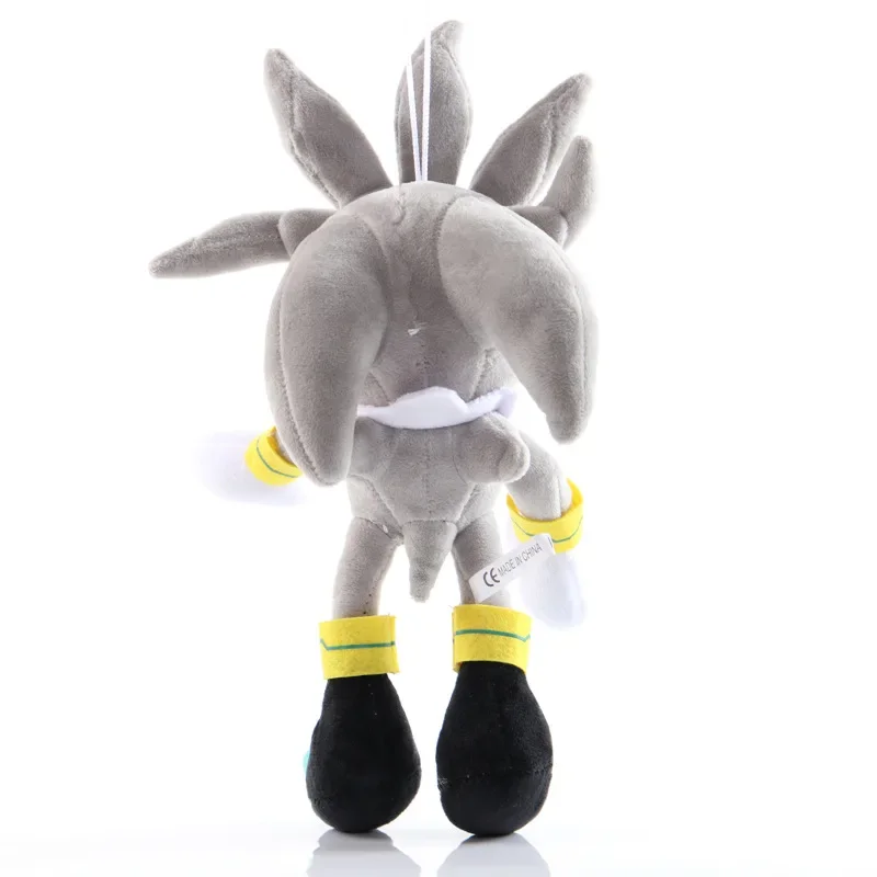 Wholesale 28cm Plush Doll Toys Black Blue Yellow Sonic Plushie Soft Stuffed Peluch Christmas Decoration Gifts for Children view 3