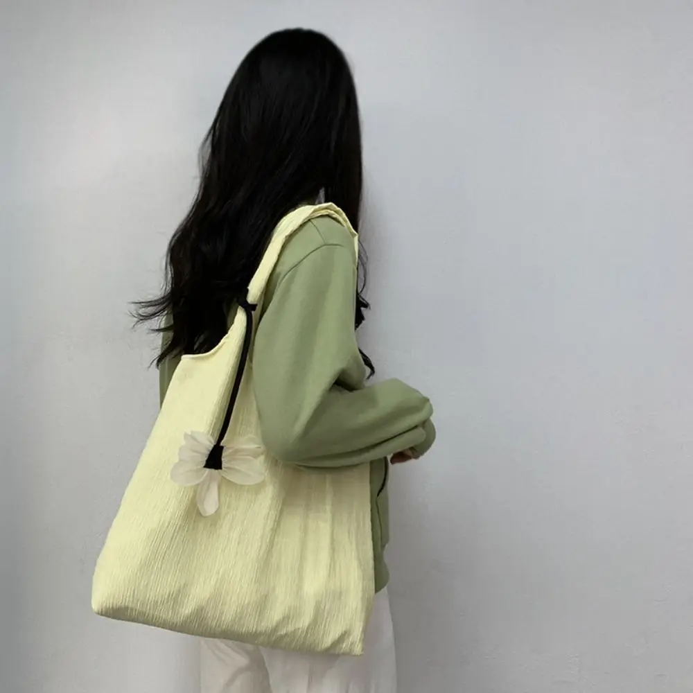 

Мягкая женская сумка-тоут INS: модная однотонная сумка через плечо большой вместимости для девушек