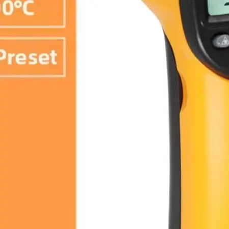 2026 GM320 Digital Display High-Precision Handheld Industrial Infrared Thermometer For Cooking HVAC Electrical Maintenance