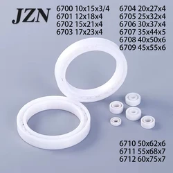 1/3/5Pcs high quality Thin-walled bearings Zirconia full ceramic bearings 6700 6701 6702 6703 6704 6705 6706 6707 6708 6712CE