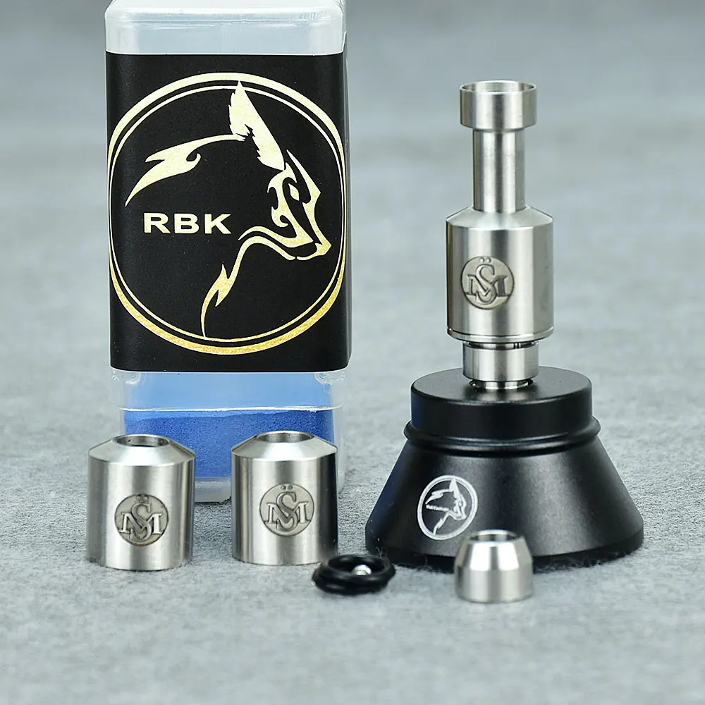 

Дрип-тип wolfcoolvape kayfun bb RBA Bridge, бак RBA Boro tank, дрип-тип kayfun для заготовки/BB/Boro Tank 316SS, воздушный поток 0 ~ 1,8 мм