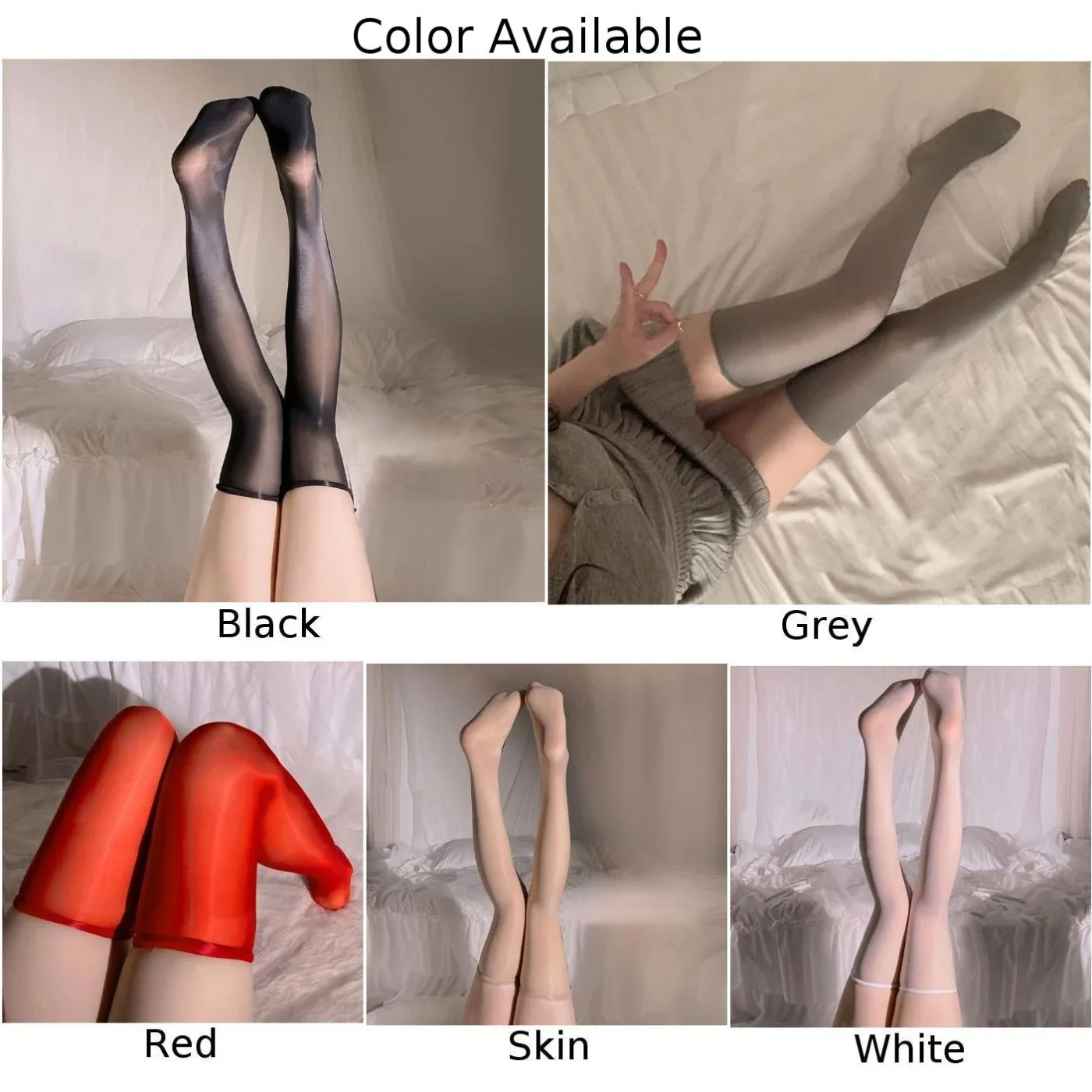 Clubbing eventos vermelho senhora meias de alta elasticidade meias góticas meias transparentes aplicáveis para o sexo feminino