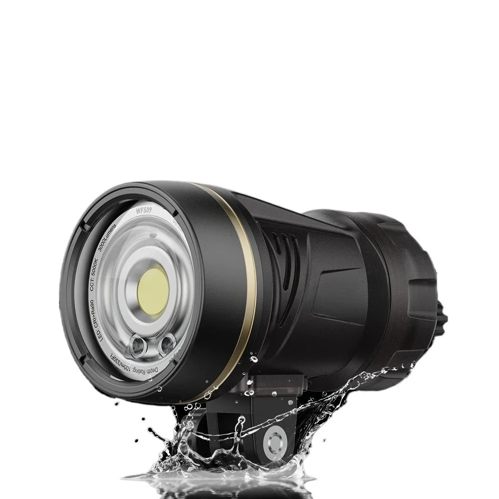 WFS09 multifunctional underwater photography ring flash photography filling light