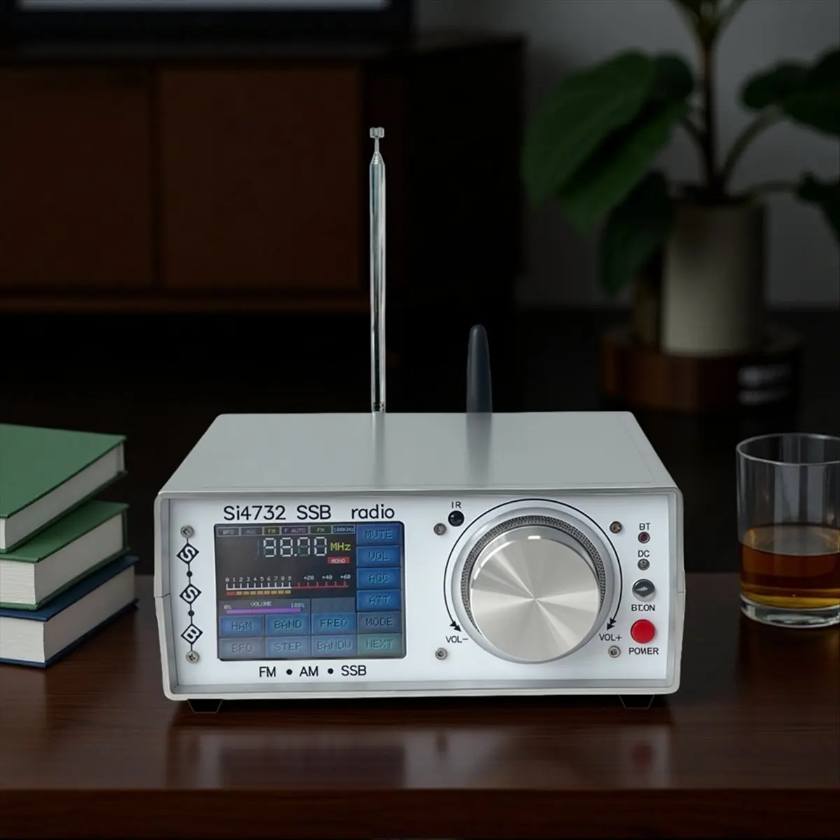 Punctual- ATS-25 SI4732 Full Radio FM LW MW SW SSB Receiver 64-108Mhz Radio Receiver 