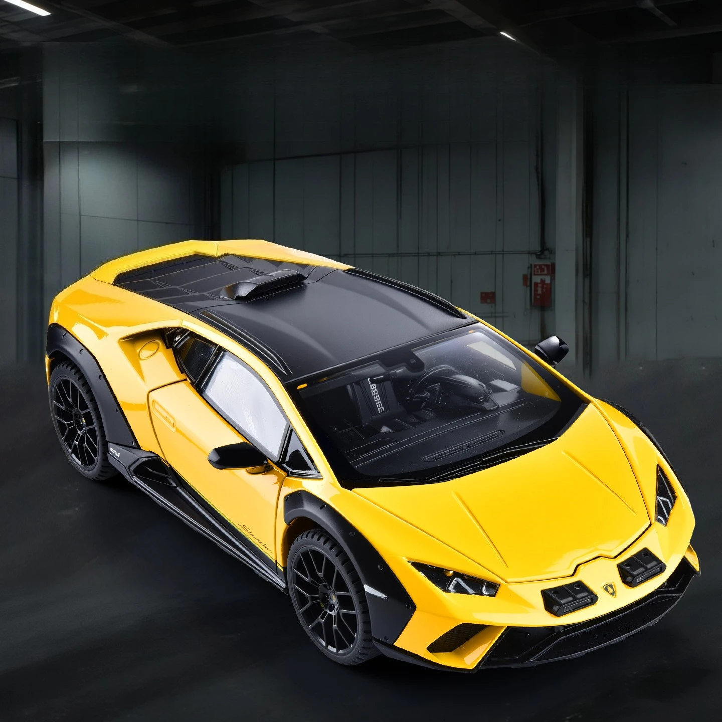 

1:24 Huracan Alloy Roadster Model Sound and Light Children's Toys Christmas Gifts Diecast Alloy Car Model Collectible