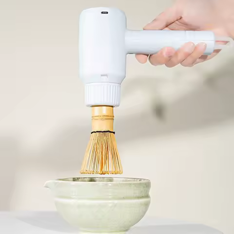 Electric Powered Matcha Whisk Portable Easy to Use 3 Speeds Handheld Matcha Stirer Drink Mixer for Office Bar Home Cafe Kitchen