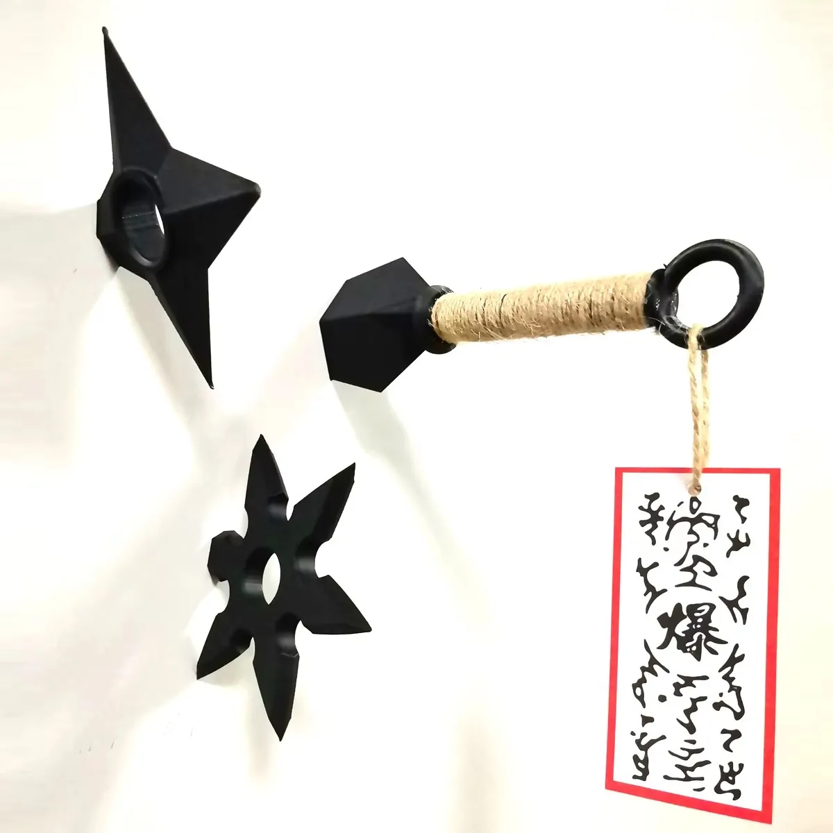 Naruto Kunai Kühlschrankmagnete Spielzeug Anime Cartoon Cosplay Requisiten PVC Shuriken Modell Dekoration Kühlschrankmagnete Spielzeug Geschenke für Erwachsene