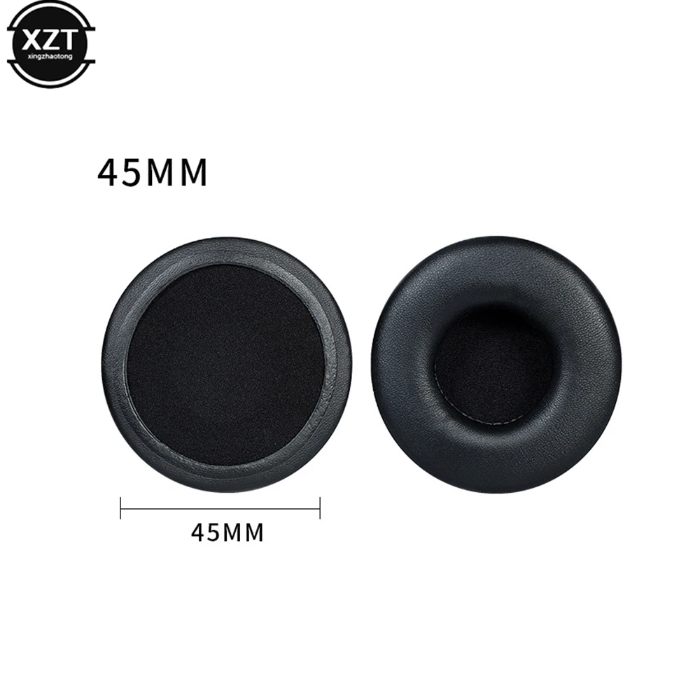 1 SZTUK Miękkie nauszniki PU 45 mm 50 mm 60 65 70 mm 75 80 85 90 95 100 105 mm dla Sony dla AKG dla Sennheiser dla ATH dla słuchawek Philips