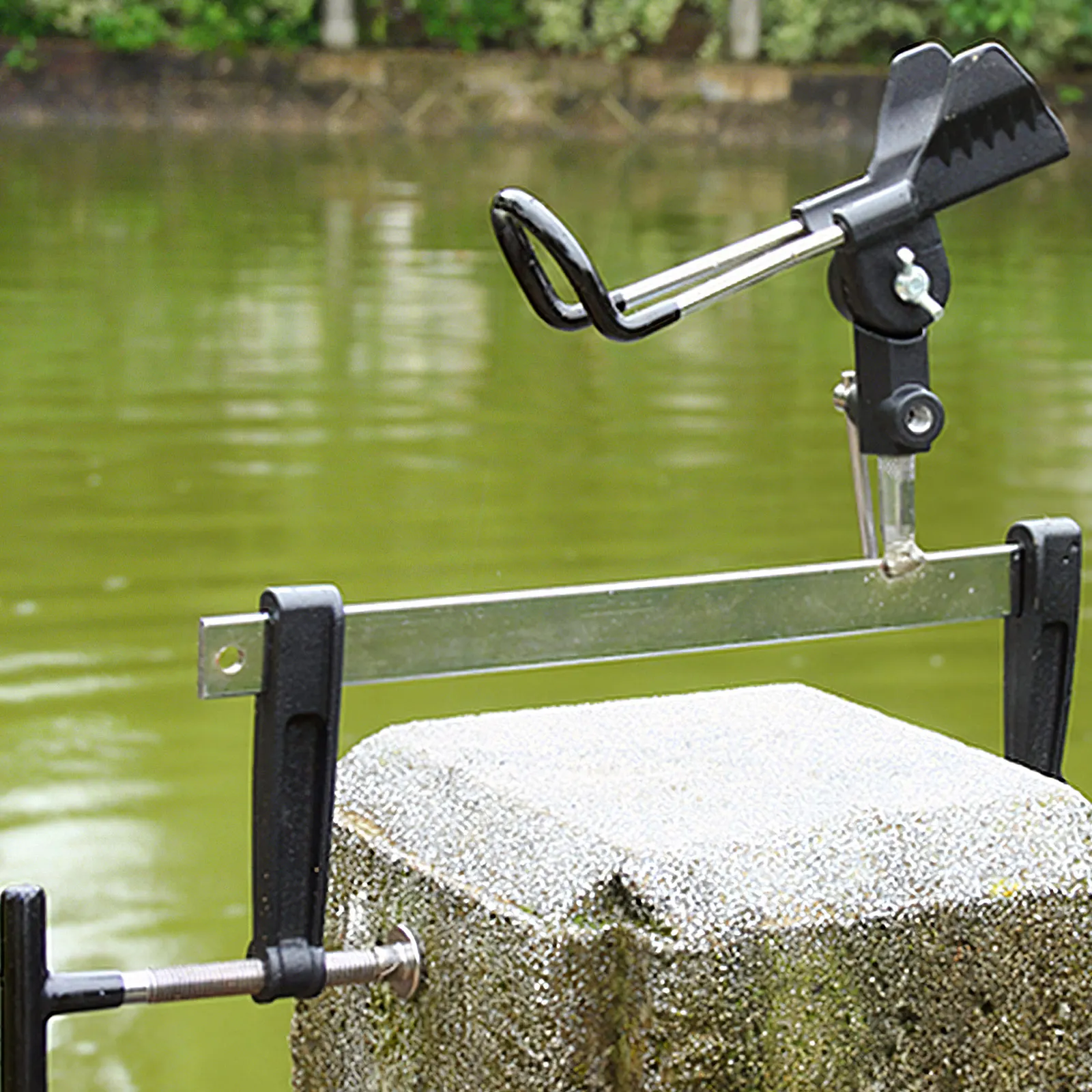 

1Pcs Professional Fishing Rod Support Heavy-Duty Adjustable Angle Multi-Function Pole Stand for Sea Hand Fishing Rod Holder Rack