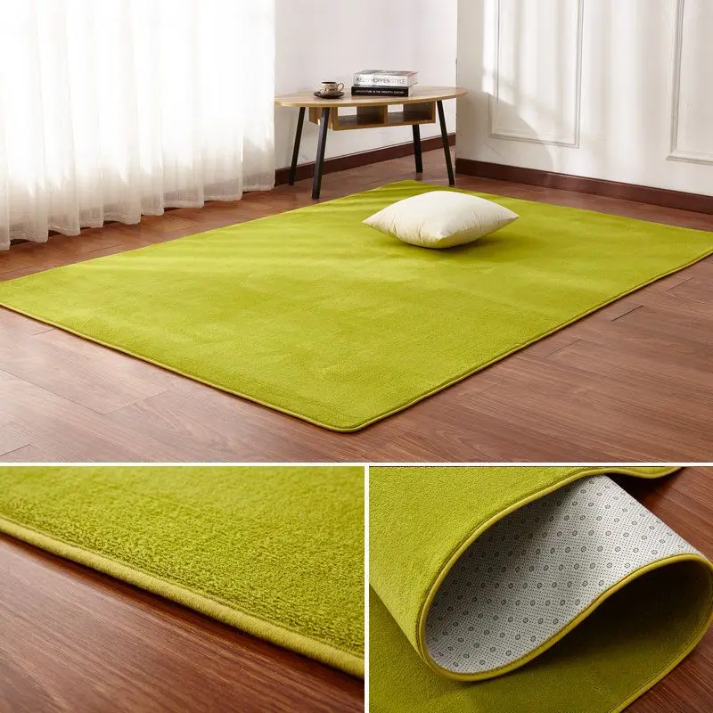 Minimally Designed Carpet Dirt Resistant Floor Mat Tatami Mat Short Haired Ultra Soft Soundproof Bedside Blanket For Bedroom