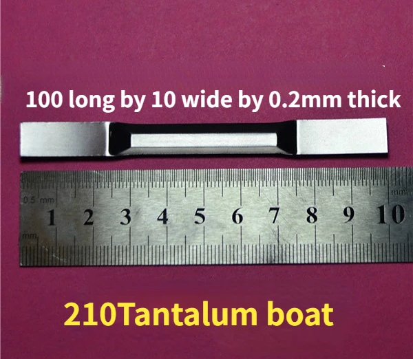 Tantalum Evaporation Boat Tantalum Boat Heater Thermal Evaporation Titanium Zinc Tantalum Sheet Tantalum Crucible