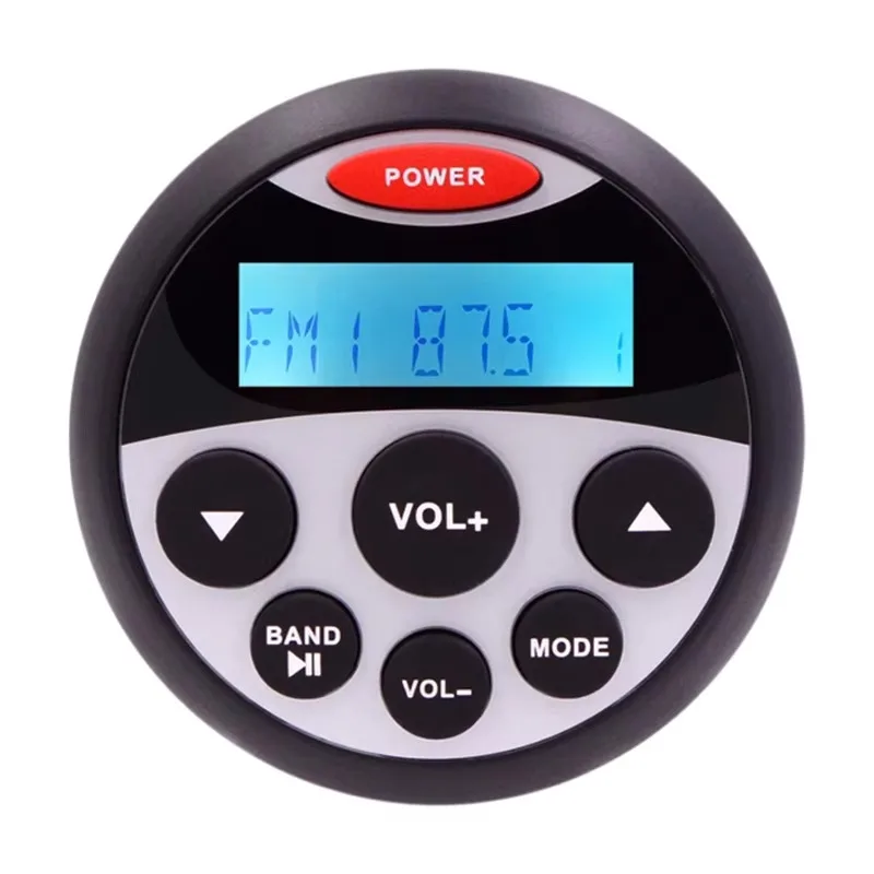 Waterproof Marine MP3 Player HA‑804 Bluetooth Stereo Audio Receiver for Yacht ATV UTV RV Spa Entertainment System